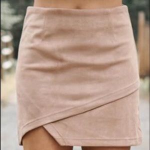 Hyfve Mini Skirt (Nude) - Medium